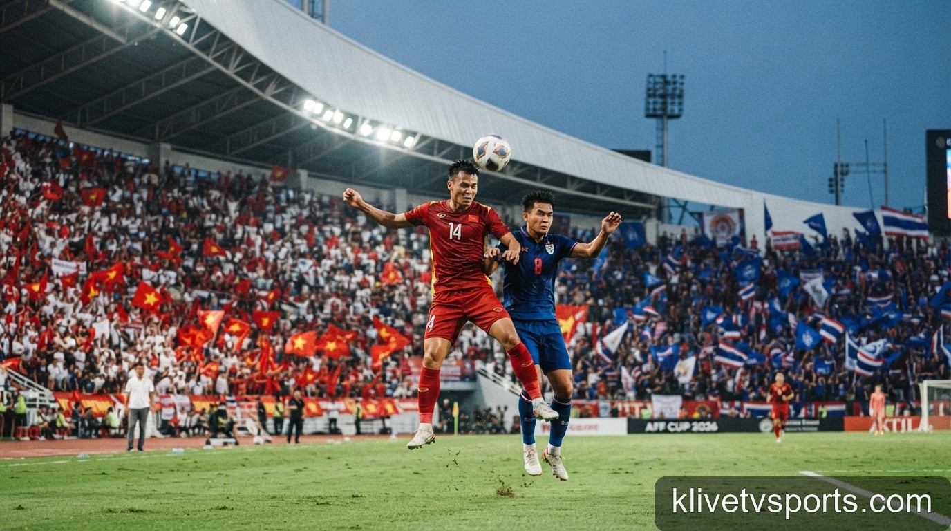 Chung kết AFF Cup 2026: Việt Nam đối đầu Thái Lan tại Rajamangala